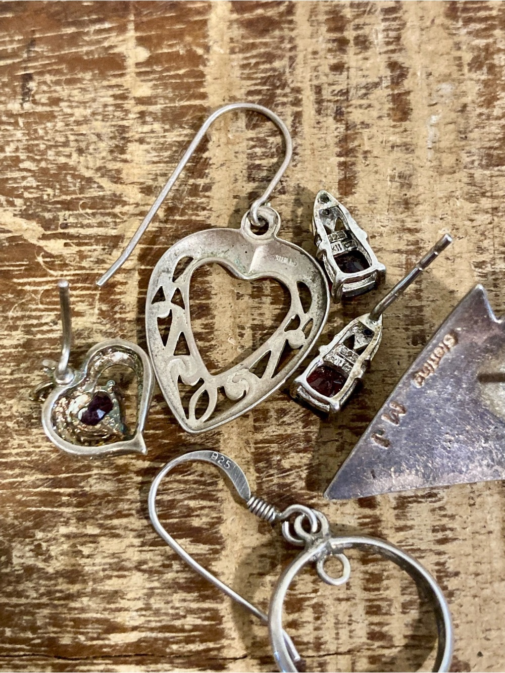 Broken Sterling Silver Jewelry Lot for Crafting - Picture 11 of 17